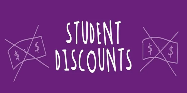 university student discounts